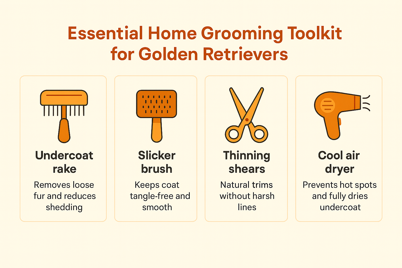 dog grooming at home