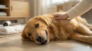 golden retriever skin issues