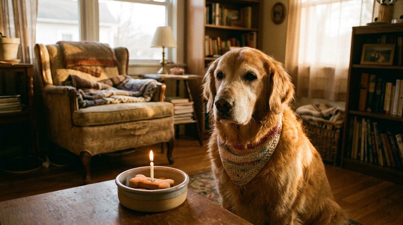 Biscuit's Golden Year: How We Picked a Supplement for Her 8th Birthday Health Check